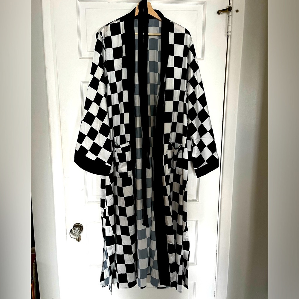 Checkerboard Kimono